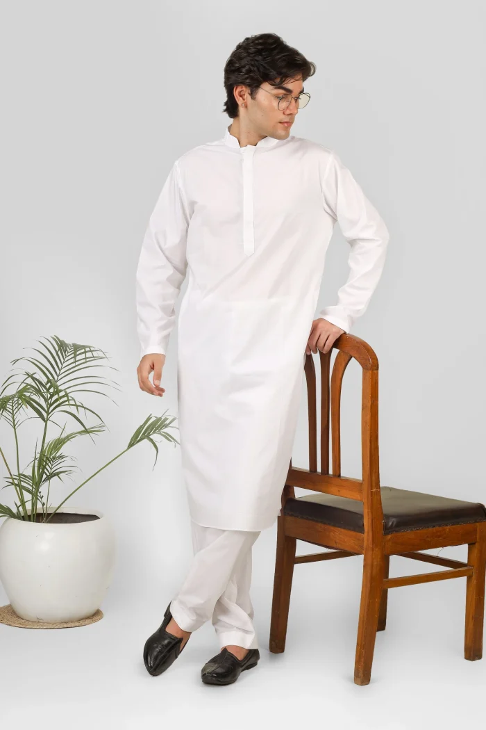 Rashieq White Kurta Pajama